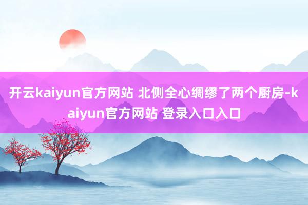 开云kaiyun官方网站 北侧全心绸缪了两个厨房-kaiyun官方网站 登录入口入口